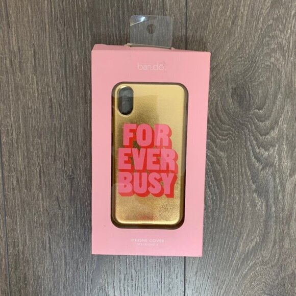 Ban.do Forever Busy Gold iPhone X Case - Picture 4 of 6